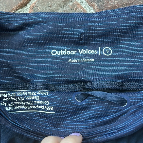 Outdoor Voices Navy Hudson Skort Size S - Picture 2 of 7